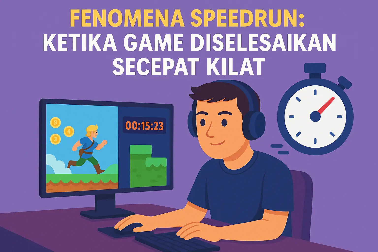 Fenomena Speedrun: Ketika Game Diselesaikan Secepat Kilat