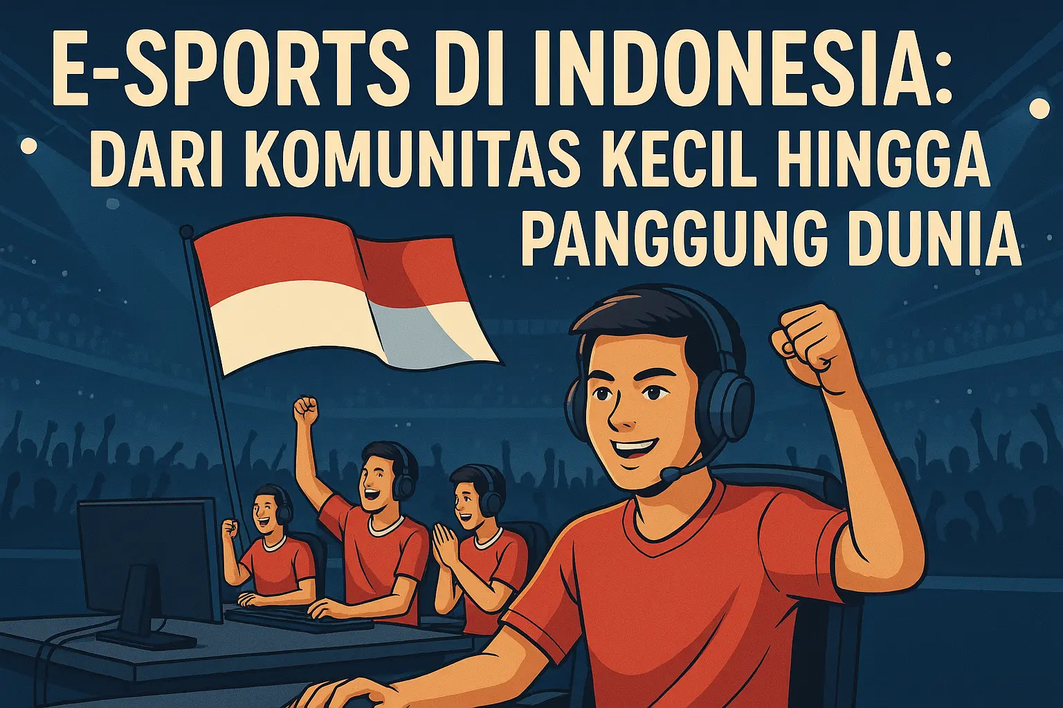 E-Sports di Indonesia: Dari Komunitas Kecil hingga Ke Panggung Dunia