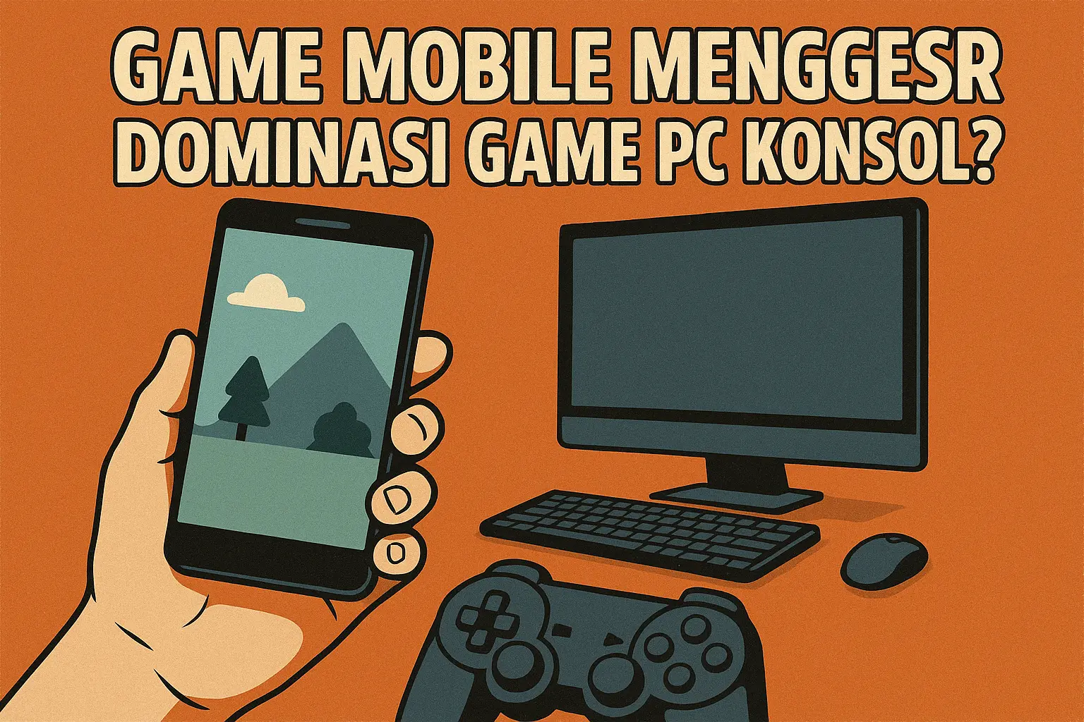 Fenomena Game Mobile: Apakah Akan Menggeser Dominasi Game PC dan Konsol?